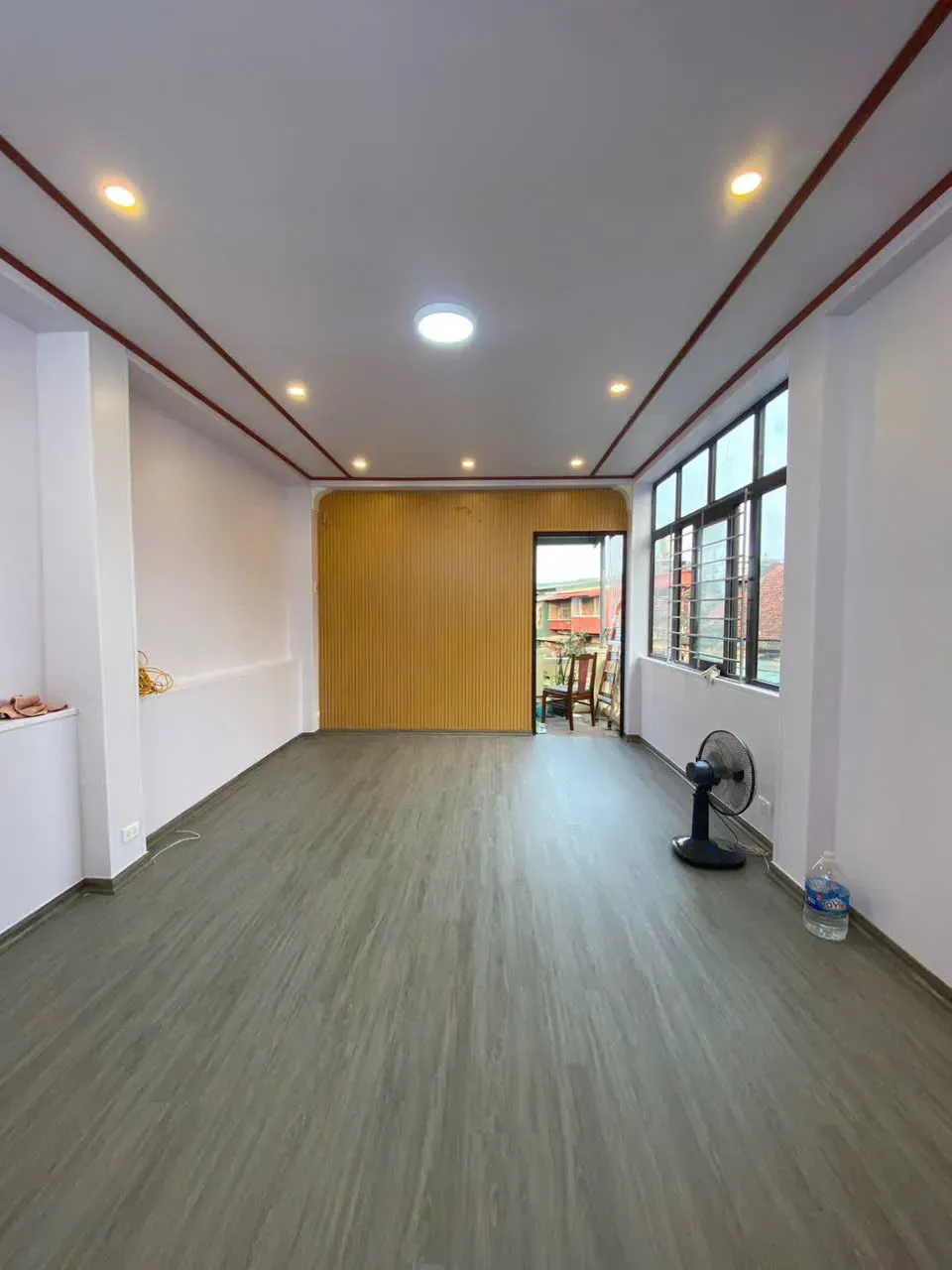 Phòng khách ốp tường giả đá